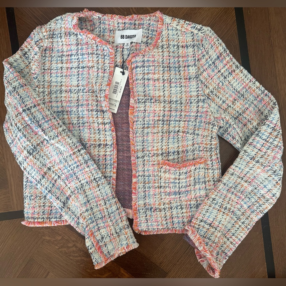 BB Dakota Multicolor Tweed Jacket